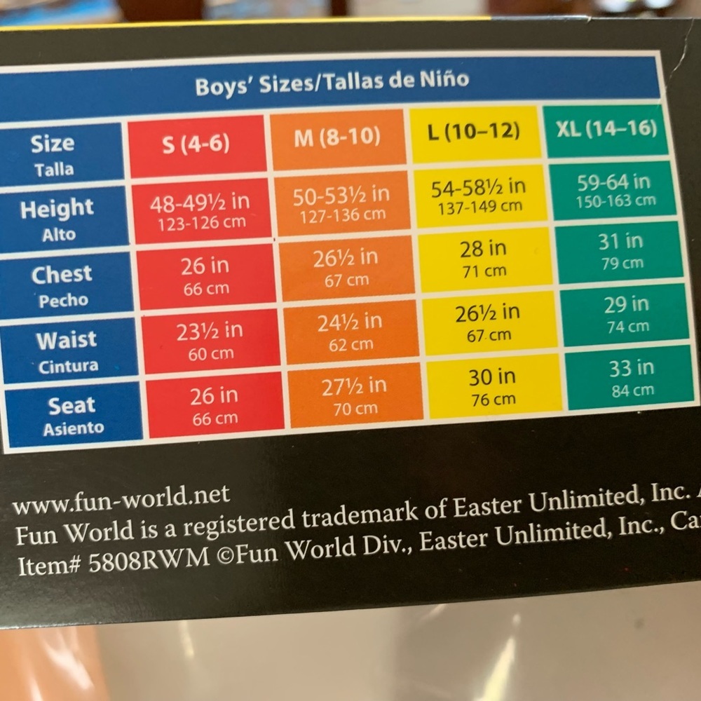 Costume Halloween ninja boys size 10-12 new condition 8 piece set Fun World - Picture 10 of 10